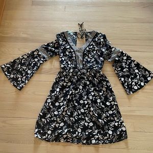 Maurices bell sleeve mini dress XS